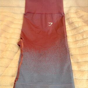 Gymshark Pink and Blue Bike Shorts